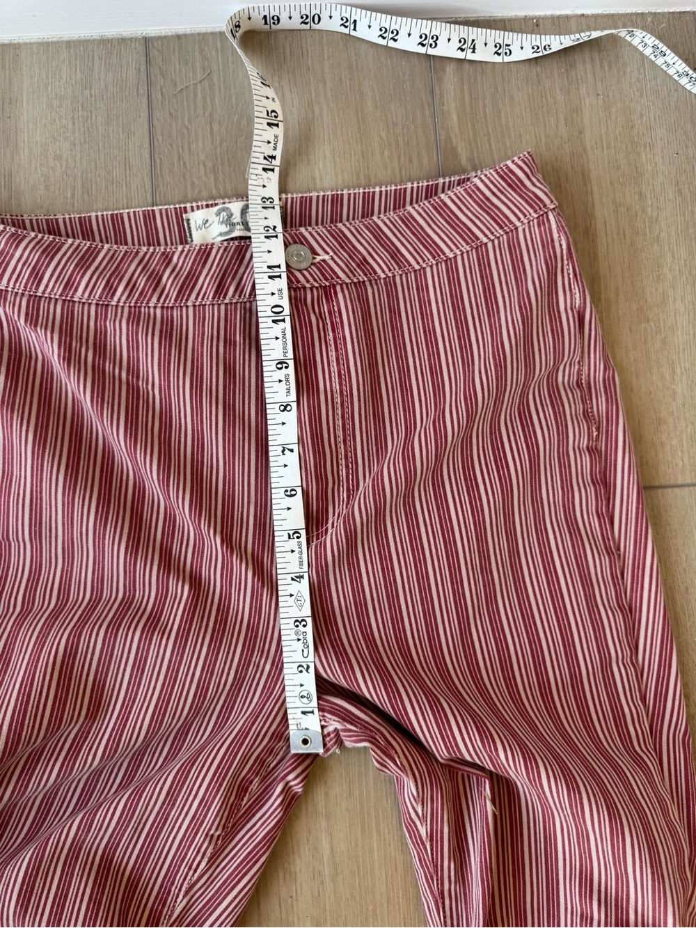Free People Be Mine Heart Pocket Bell Bottoms 30 - Picture 14 of 15